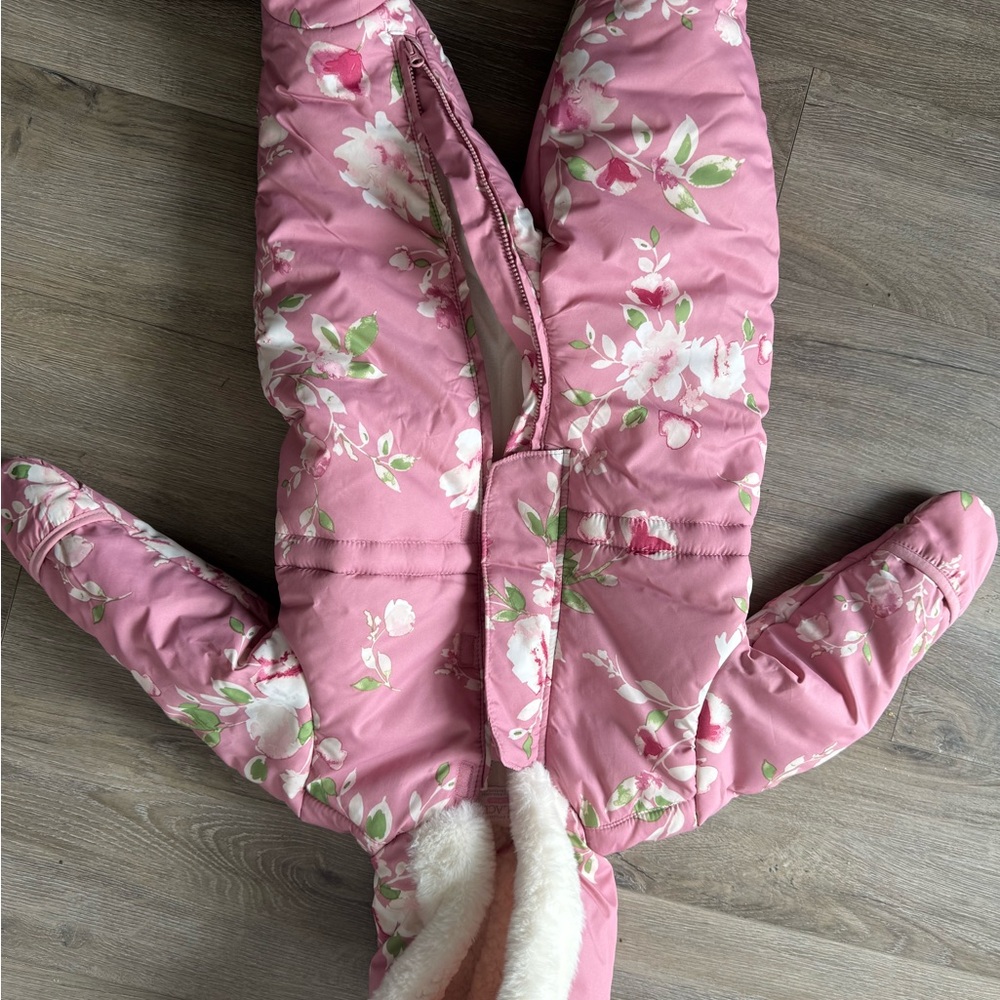The Children's Place Floral Baby Snowsuit